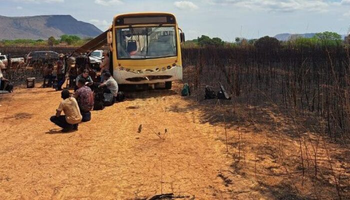 Mais de 100 trabalhadores são resgatados em situação análoga à escravidão em Vila Boa de Goiás. (Foto: Divulgação/ Agência Gov)