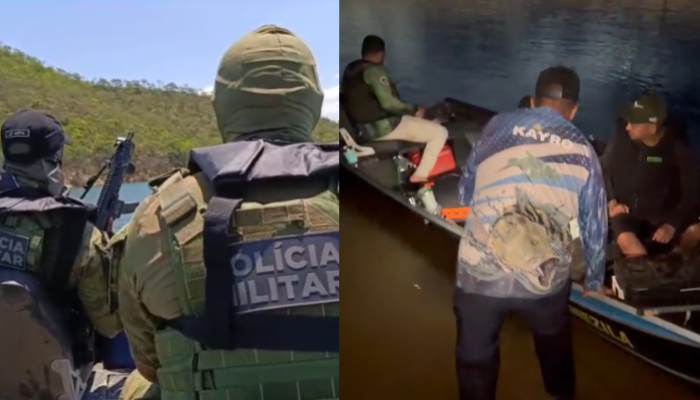 Três pescadores ficam à deriva por falta de combustível e são resgatados em lago de Goiás