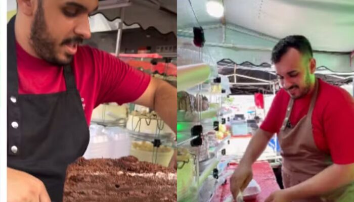Empresário faz sucesso nas feiras de Goiânia com venda de tortas e revela faturamento de R$ 100 mil