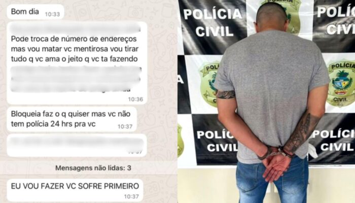 Homem é detido após enviar mais de 100 Pix com ameaças à ex: “Vou matar você. Vou tirar tudo que você ama”