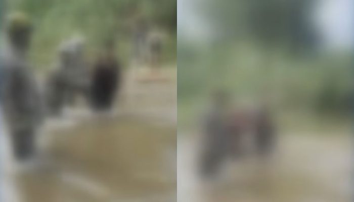 Adolescentes ficam ilhados após cabeça d’água em córrego de Goiânia