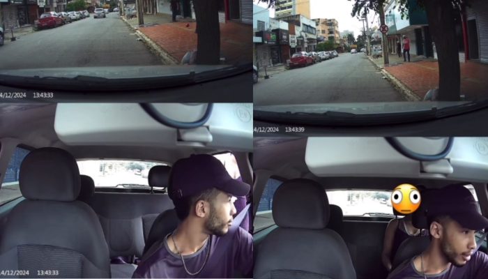 Motorista de aplicativo viraliza após ajudar passageira que estaria sendo seguida em Goiânia
