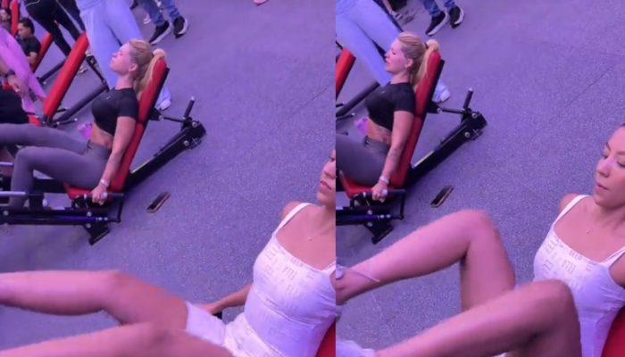 Mulher viraliza ao mostrar encontro inesperado com Virginia durante treino em Goiânia