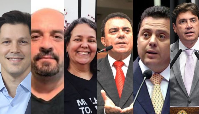 (Foto: Governo de Goiás/ Redes Sociais/ Assessoria de Comunicação/ Senado Federal/ Senado Federal)