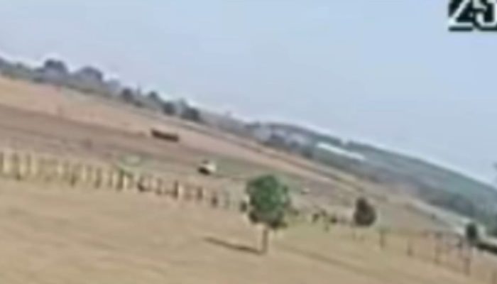 Imagens mostram momento do acidente que terminou com três pessoas carbonizadas na GO-568