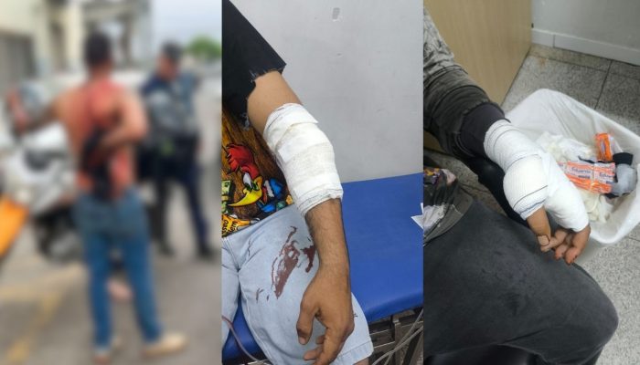 Manifestação de entregadores termina com três pessoas esfaqueadas em Aparecida de Goiânia