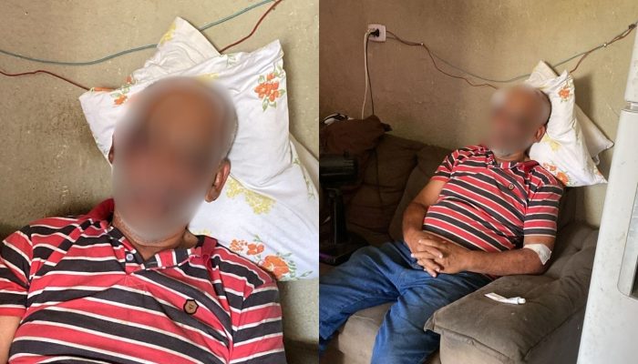 Idoso desaparecido é encontrado desacordado e com sinais de espancamento no acostamento da BR-153