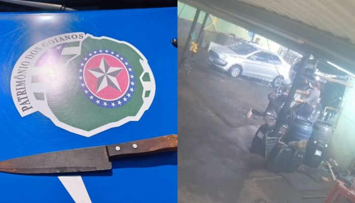 Imagens mostram homem tentando matar ex-colega de trabalho em Rio Verde; suspeito a culpava por demissão
