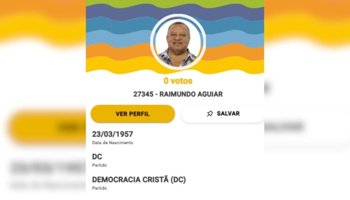 Nem o próprio voto: candidato a deputado estadual em Goiás termina com zero voto