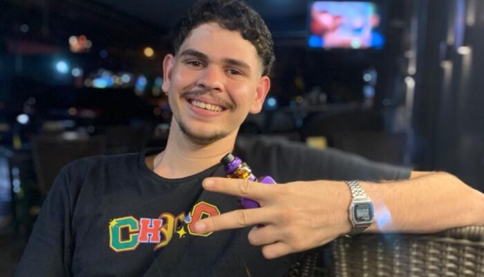 Imagem mostra motociclista Luiz Felipe de Oliveira Ferres Silva