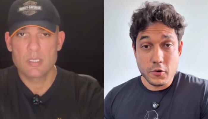 À esquerda é mostrado o tenente-coronel