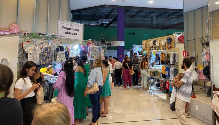 Imagem mostra Feira da Gestante