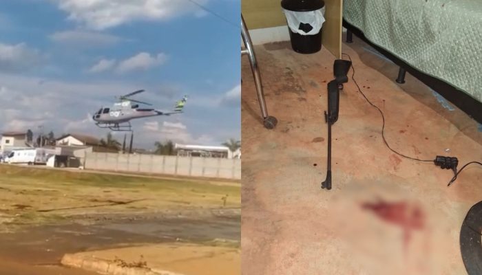 Criança é transferida para o HUGOL, em estado grave, após tiro acidental com arma de pressão