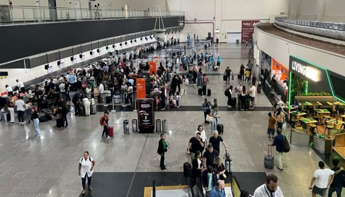 Aeroporto de Goiânia. (Foto: Motiva Aeroportos)