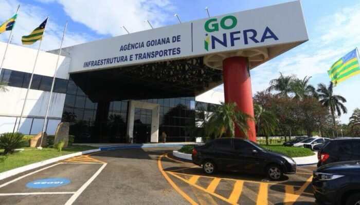 Imagem mostra sede da Goinfra em Goiânia. (Foto: Goinfra)