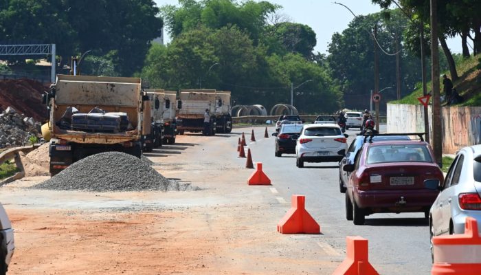 Obras na Marginal Botafogo