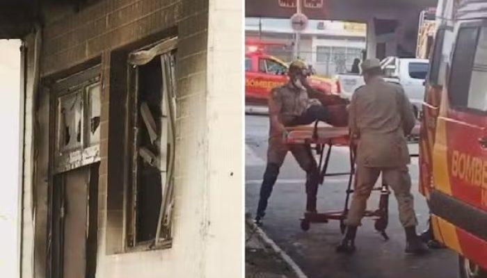 Mulher morre após incêndio em mercado no Centro de Goiânia