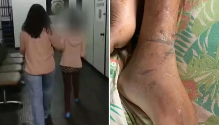 Filho é encontrado acorrentado à cama e vivendo em situação degradante em Goiás