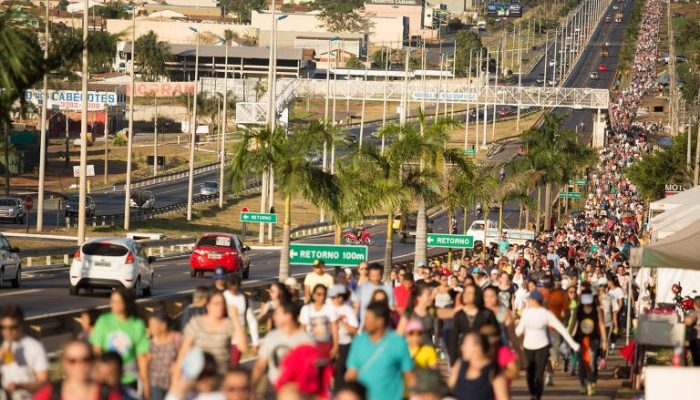 Romaria do Divino Pai Eterno 2026 terá reconhecimento facial, inteligência artificial e reforço na segurança; veja novidades