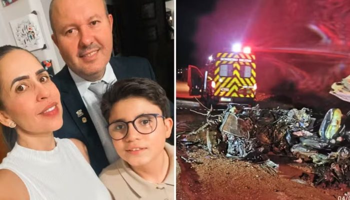 Vereador, esposa e filho morrem em grave acidente na GO-206, em Quirinópolis