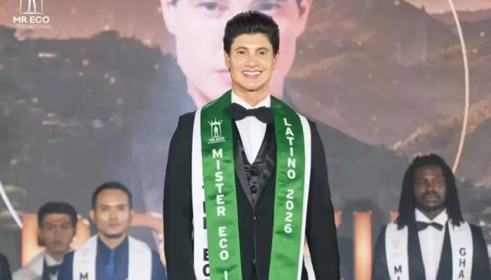 Médico goiano conquista título internacional de beleza nas Filipinas
