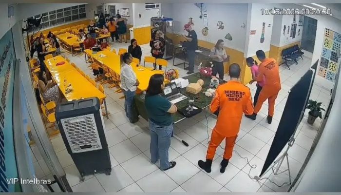 Servidora se engasga minutos após treinamento de primeiros socorros e é salva por bombeiros em Goiás