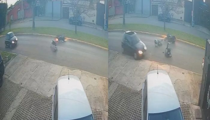 Fio solto provoca queda de motociclistas e quase termina em tragédia em Anápolis