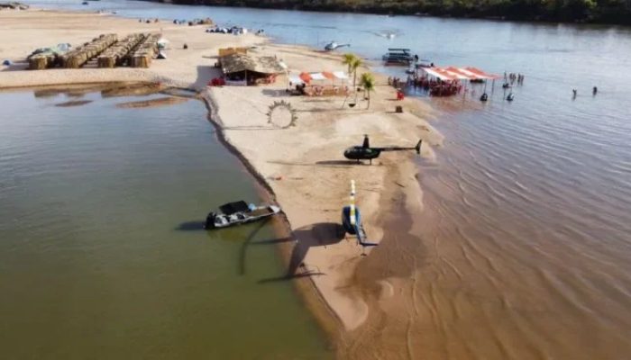 Aruanã terá operação especial durante shows na Praia do Índio; confira as mudanças