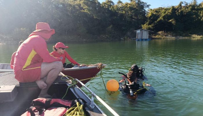Bombeiros encontram corpos de dois pescadores desaparecidos no Rio Paranaíba