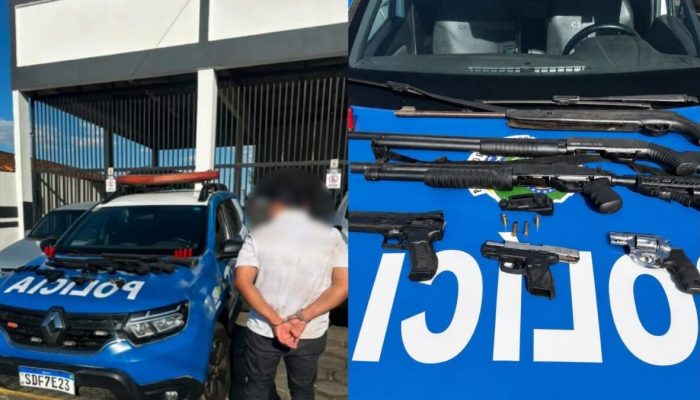 Dono de supermercado é preso após efetuar disparos dentro do próprio estabelecimento em Aparecida de Goiânia