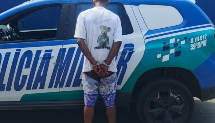 PM prende homem que agrediu namorada e ameaçou matá-la após audiência de custódia