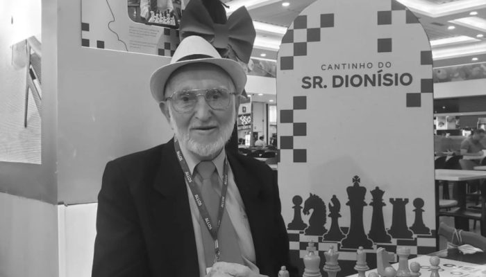 Adeus ao Sr. Dionísio: mestre do xadrez que fez história no Goiânia Shopping morre aos 96 anos