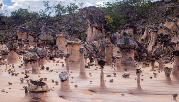 Rara formação geológica, Chaminés de Fada serão abertas à visitação em Goiás