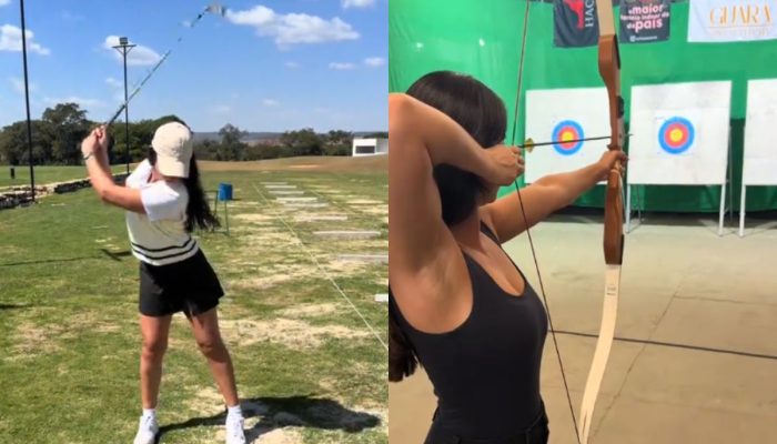 Do arco e flecha à escalada: influenciadora mostra rolês diferentes para curtir, em Goiânia