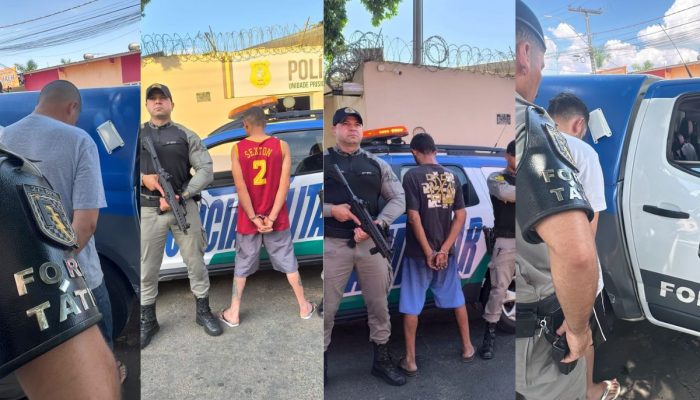 Policiais Militares capturam cinco foragidos em menos de 12 horas, em Senador Canedo