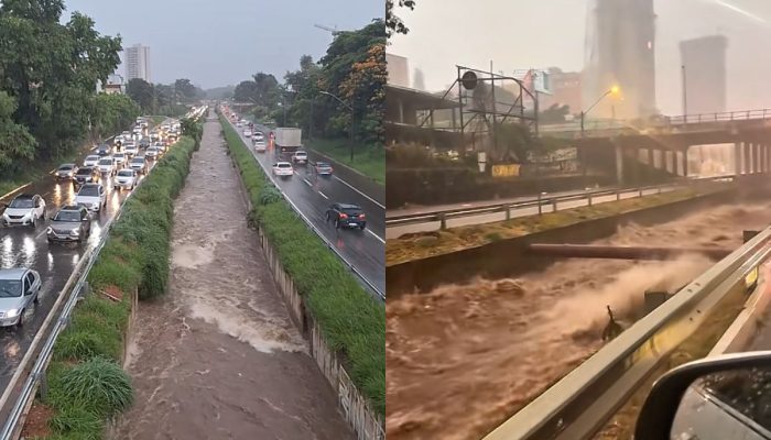 Goiânia usa Waze para alertar motoristas sobre alagamentos e desvios