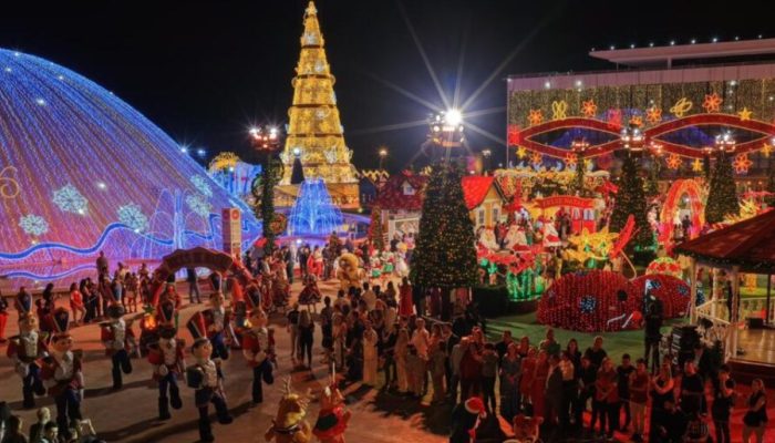 Natal do Bem começa a ser montado e terá 58 apresentações artísticas, em Goiânia