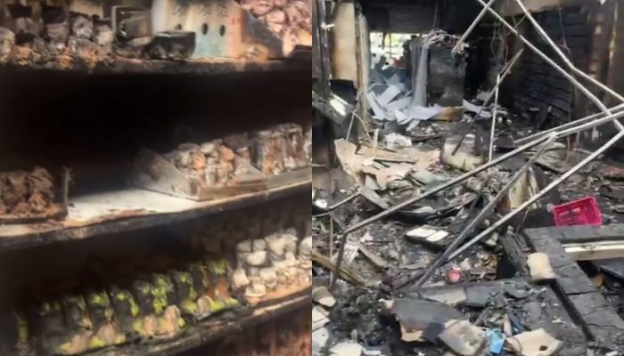 “Eu sei que ele vai vir para me matar agora”, diz empresária que teve carro e comércio incendiados, em Senador Canedo