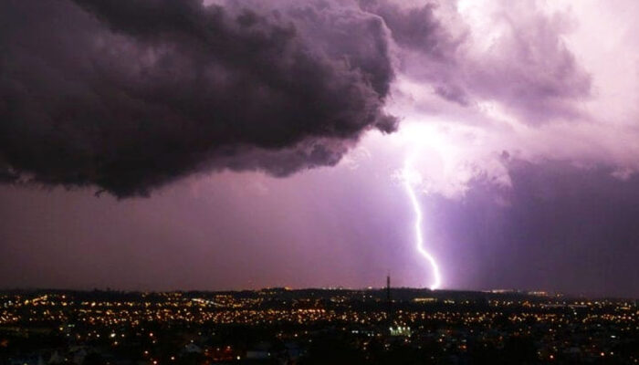 Previsão indica risco de tempestades com granizo em 134 cidades de Goiás nesta sexta-feira (06)