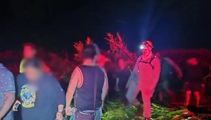 Estudantes de Geografia se perdem em trilha e são resgatados pelos bombeiros em Caiapônia