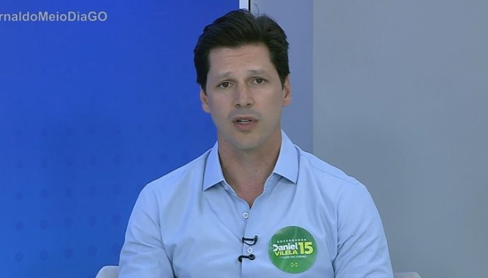 Em sabatina na TV Serra Dourada, Daniel Vilela destaca planos para saúde, segurança e infraestrutura