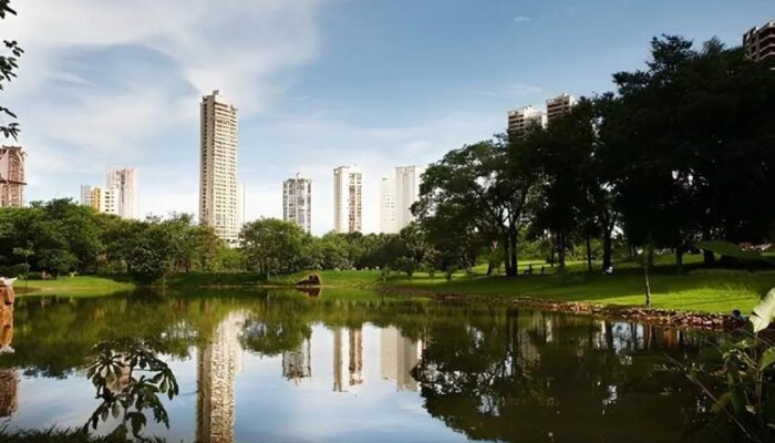 Parque Flamboyant pode ganhar rua interna e proposta gera debate ambiental
