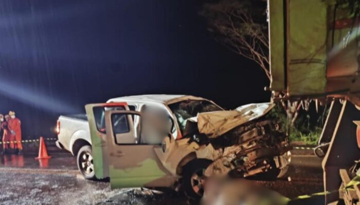 Quatro pessoas da mesma família morrem em acidente na GO-164