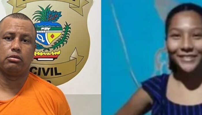 Imagem mostra Janildo Silva Magalhães e Amélia Vitória. (Foto: Divulgação/Polícia Civil)